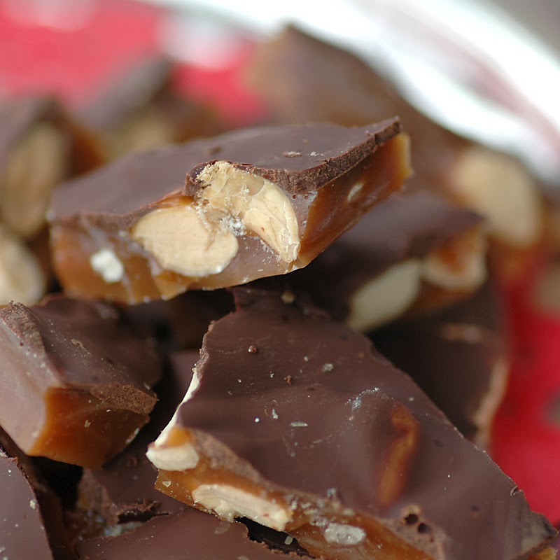 Savoring Time in the Kitchen Almond Toffee to Share...
