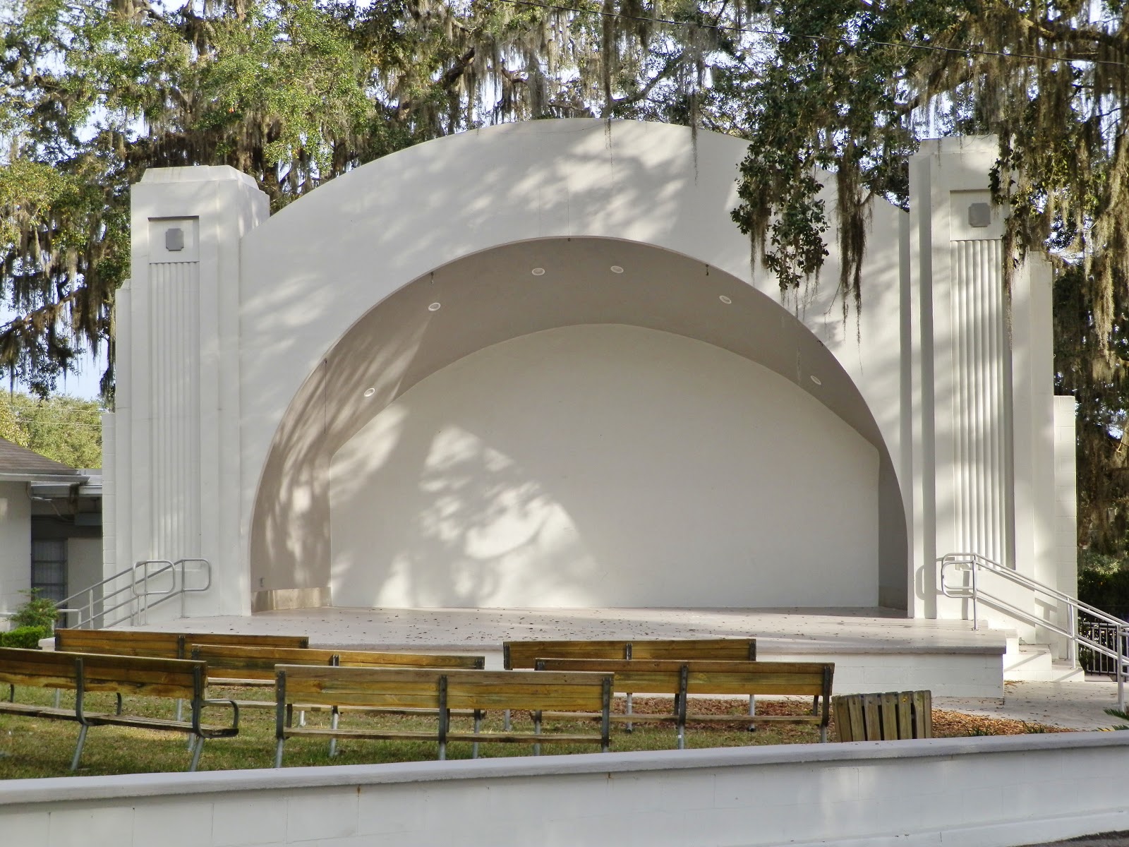 Places To Go, Buildings To See Hernando Park Bandshell Brooksville