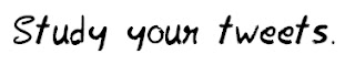 Study your tweets Study your tweets MohitChar