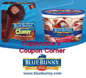 Printable coupon blue bunny ice cream