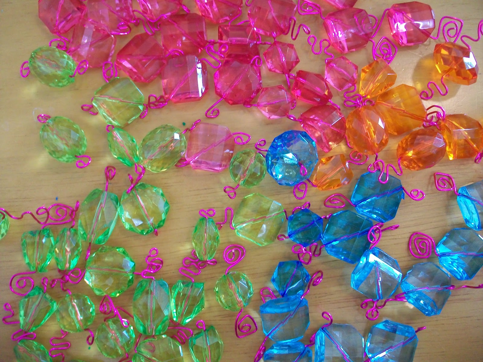 Diapers, Dogs and Cooking in Heels Beaded Outdoor Mobile