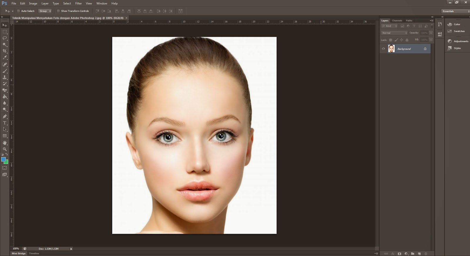 Teknik Manipulasi Menyatukan Foto dengan Adobe Photoshop - Photoshopop Teknik Manipulasi Menyatukan Foto dengan Adobe Photoshop - Photoshopop