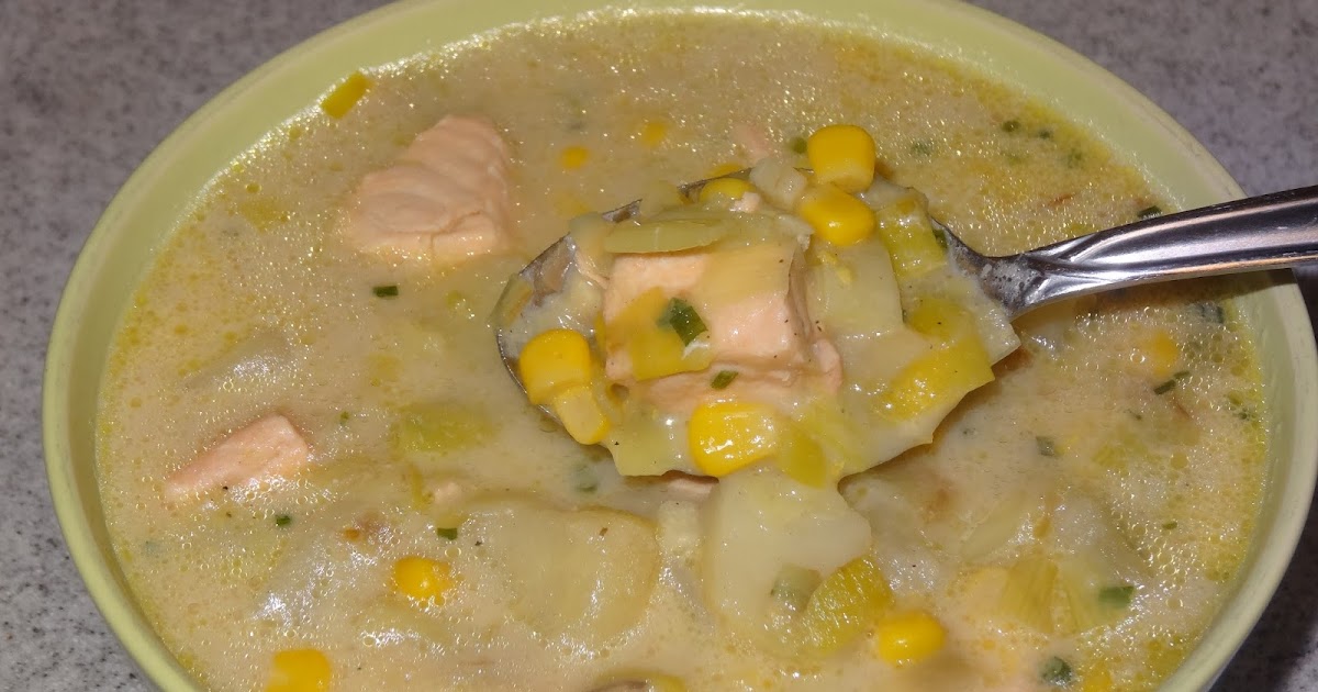What's cookin', Mom? Salmon Chowder