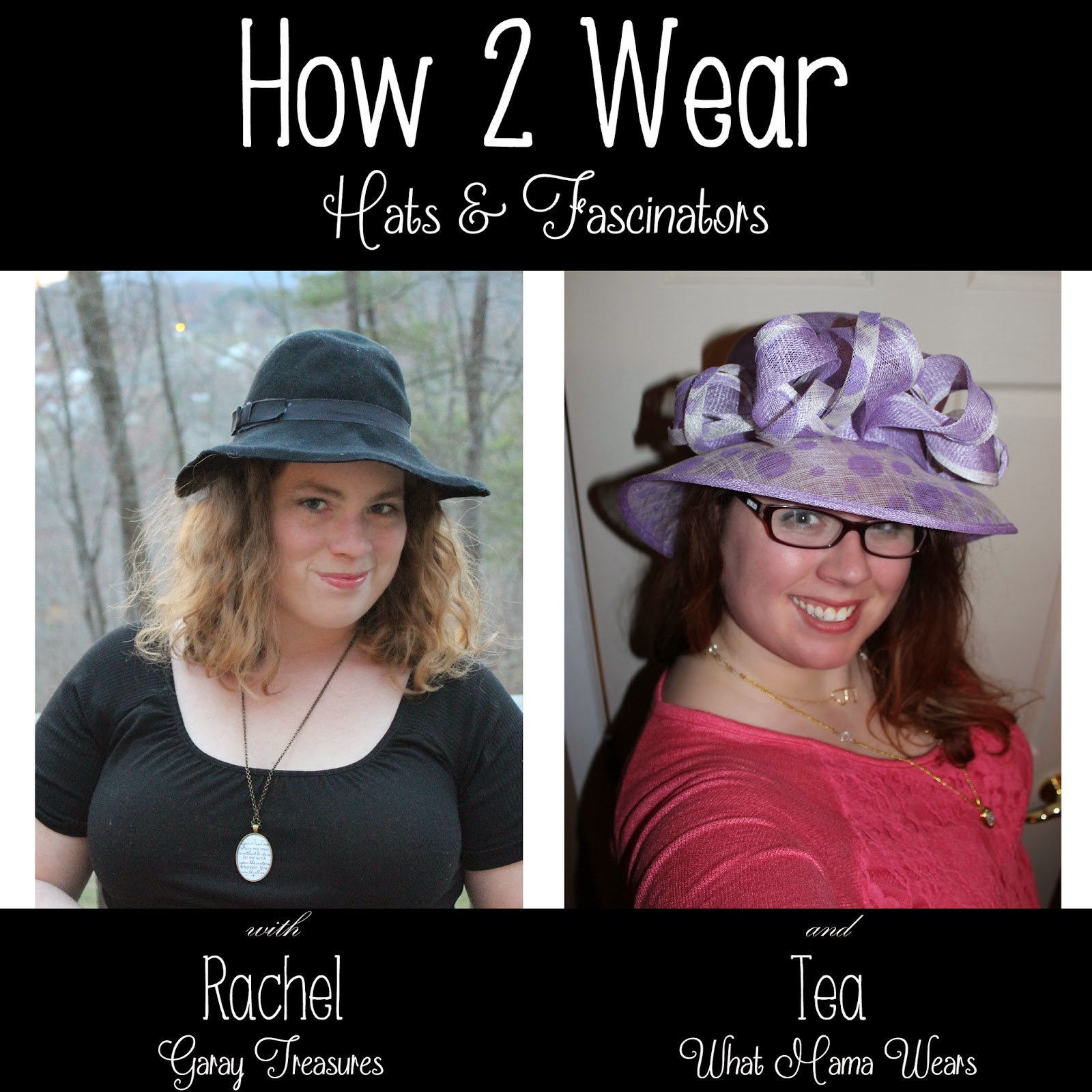 plum coloured hats and fascinators