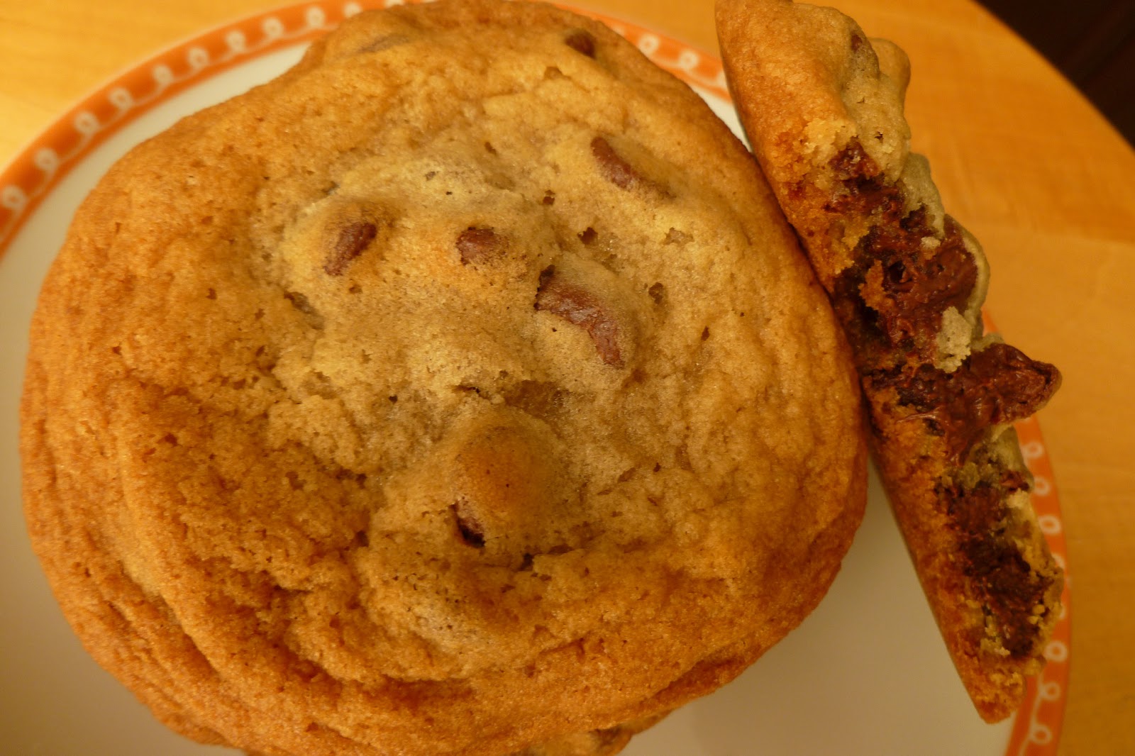 The Pastry Chef's Baking Chocolate Chip Cookies dissolve the baking soda