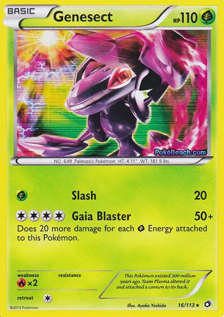 Blast Away with Genesect-EX!