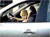 child driver driving reckless