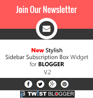 Stylish Sidebar Subscription Box Widget For Blogger Stylish Sidebar Subscription Box Widget For Blogger