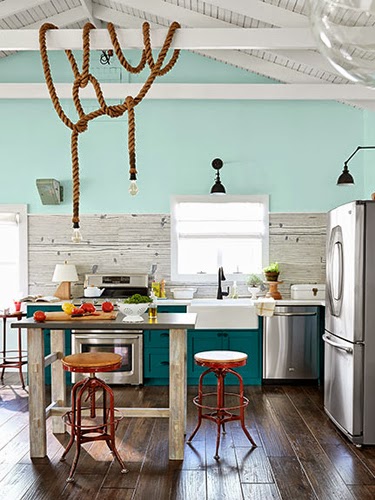 Home Deisgn : 10 Ways to Add Color to Your Kitchen