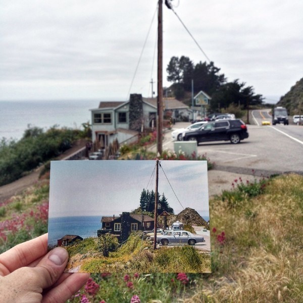 A coastal landscape,then and now. - He Traveled To The EXACT Same Places As His Grandparents, The Photos Brought A Lump To My Throat. A coastal landscape,then and now. - He Traveled To The EXACT Same Places As His Grandparents, The Photos Brought A Lump To My Throat.