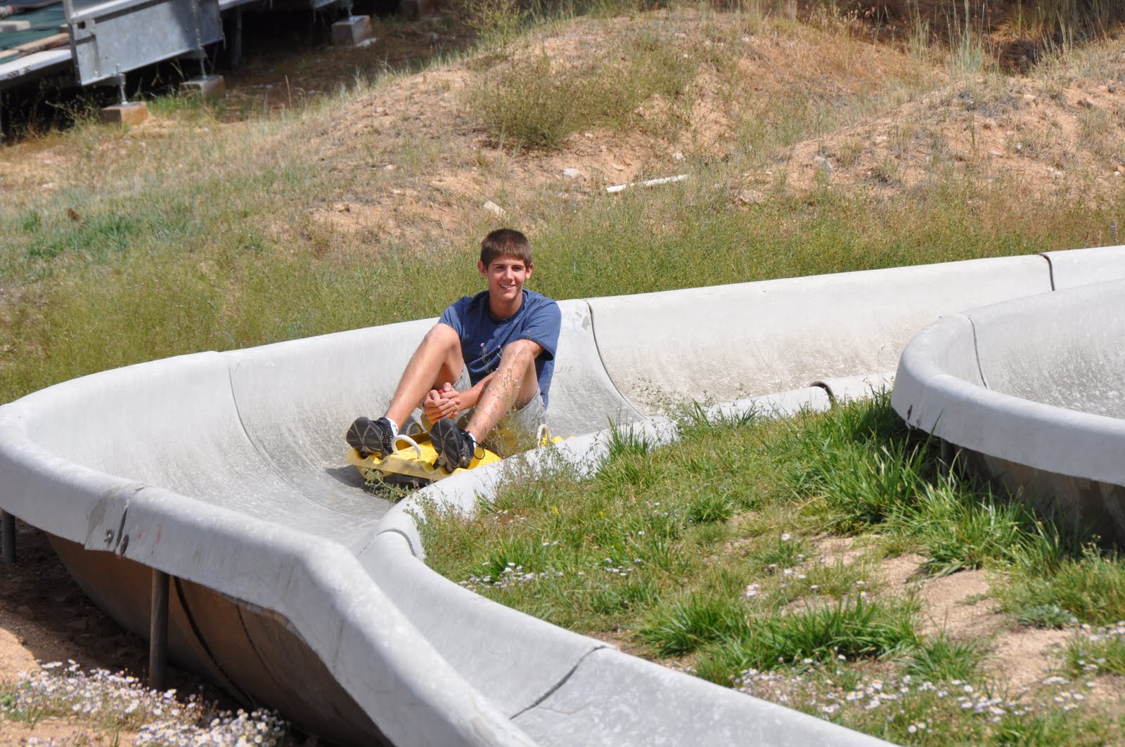 Torres Go West Alpine Slide Magic Mountain Big Bear Ca