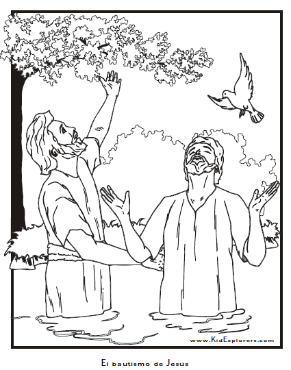 CARPETA DEL MAESTRO: EL BAUTISMO DE JESÚS
