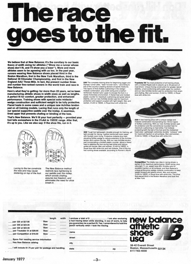 New balance history New balance history