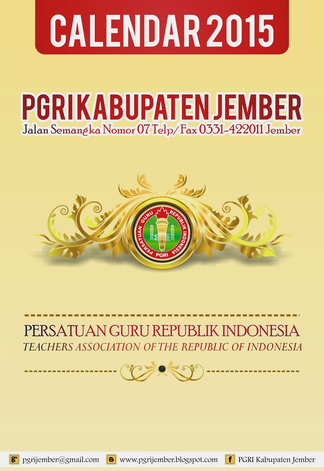 DESAIN TEMPLATE KALENDER TAHUN 2015 JAWA MASEHI 1436 H GRATIS (FREE