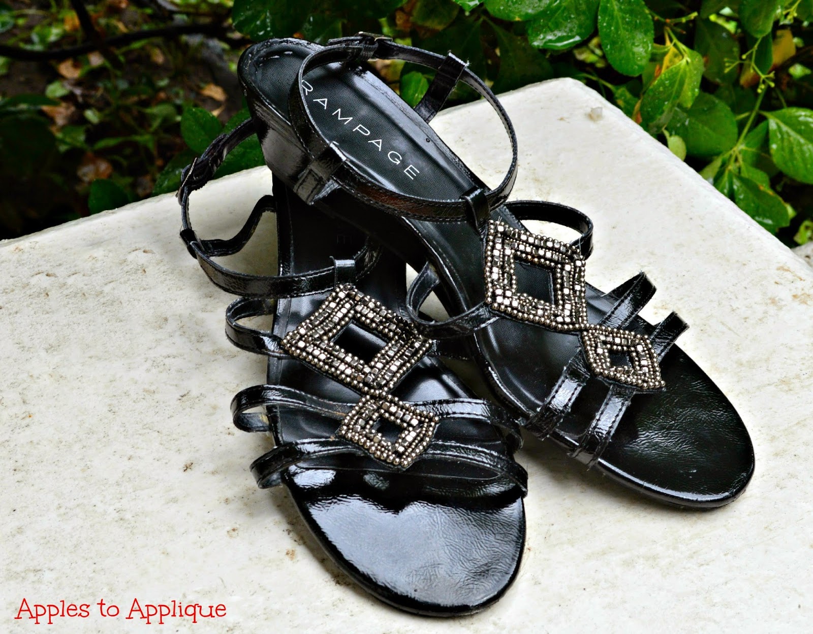How to extend the life of your strappy sandals | Apples to Applique #summer #DIY #tips