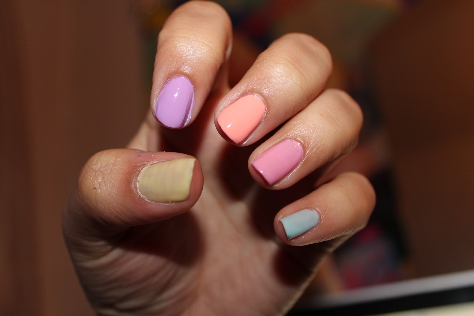 8. Pastel Striped Nails for Summer - wide 8