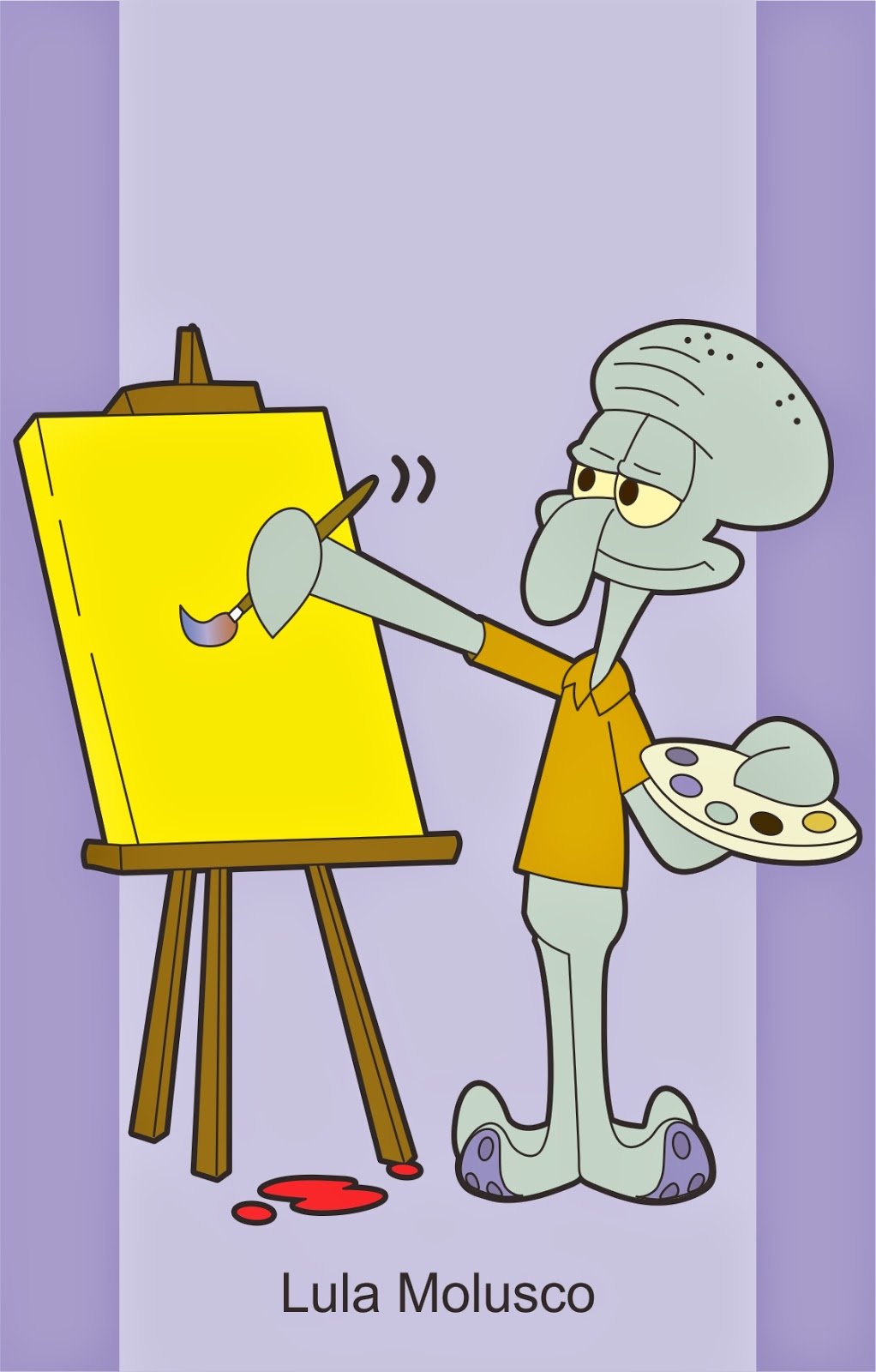 Lula Molusco [Bob Esponja] Banco de Personagens