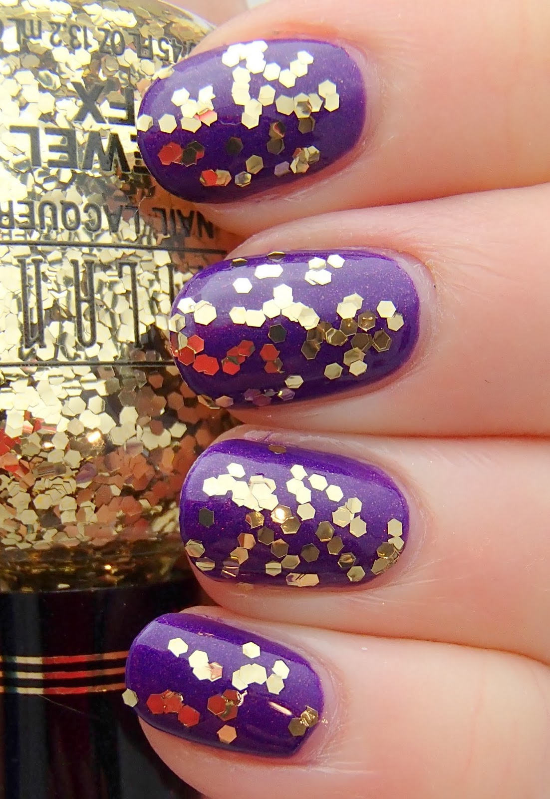 Milani Jewel FX Gold over Zoya Savita
