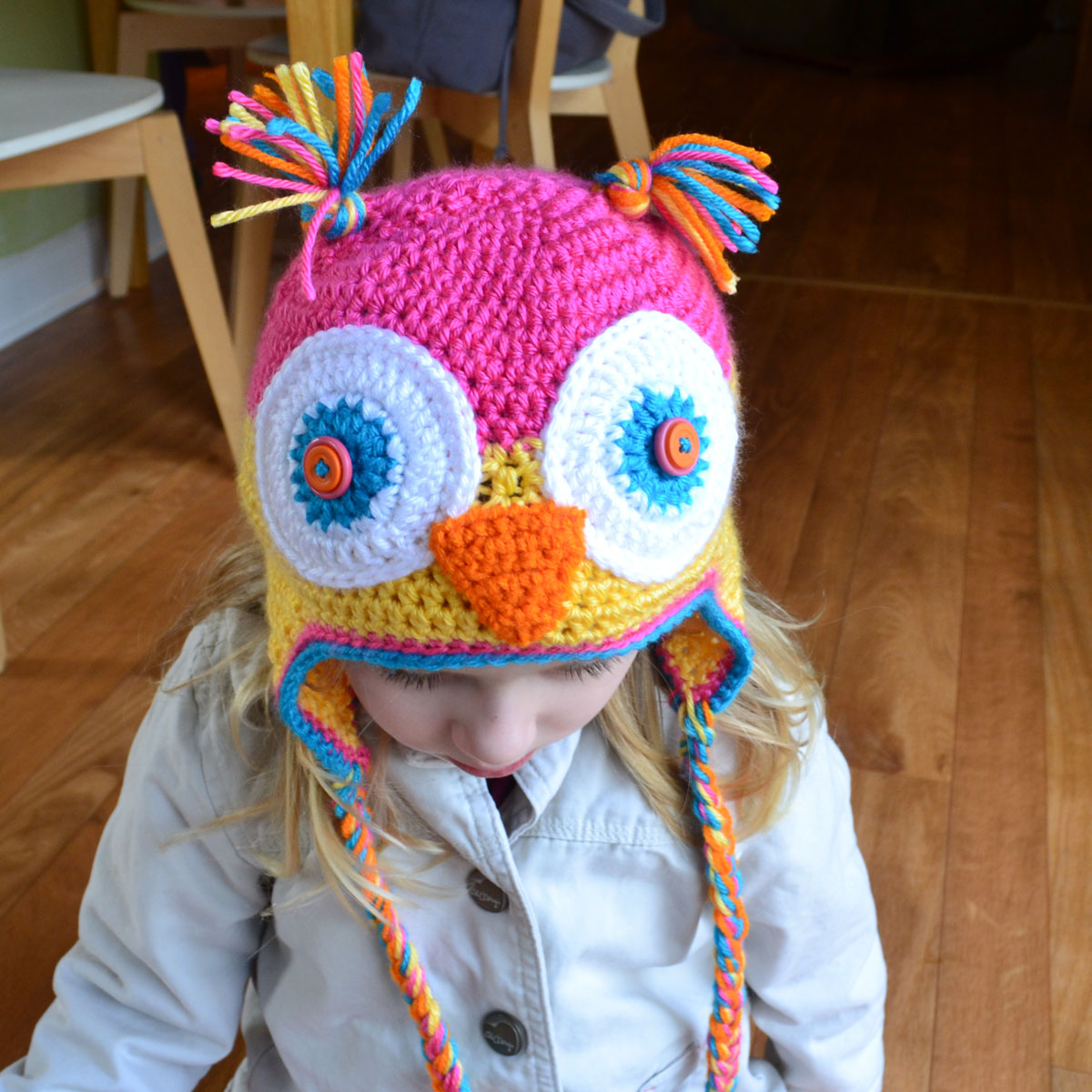 Crochet in Color Another Owl Hat