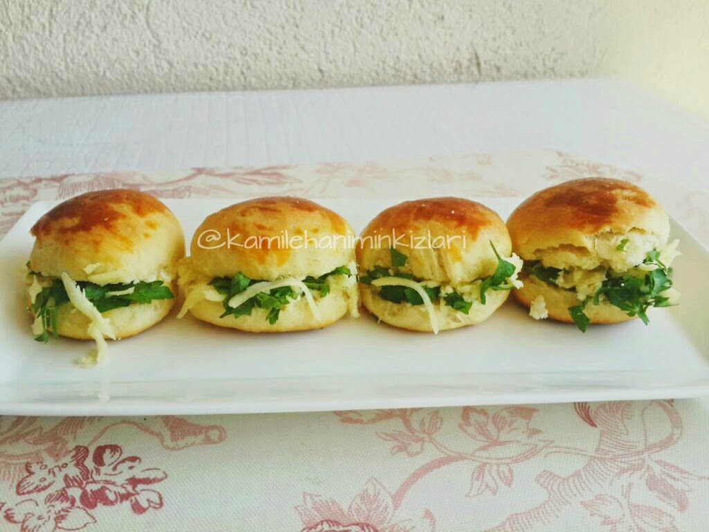 ev yapımı sakallı poğaça Kamile Hanımın Kızları