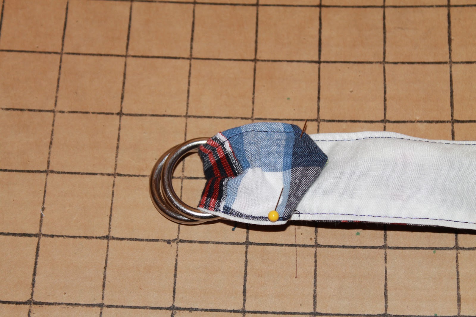 Seamingly Smitten TUTORIAL DIY "D" Ring Belts