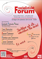 Socialistiskt Forum i Halmstad 2015