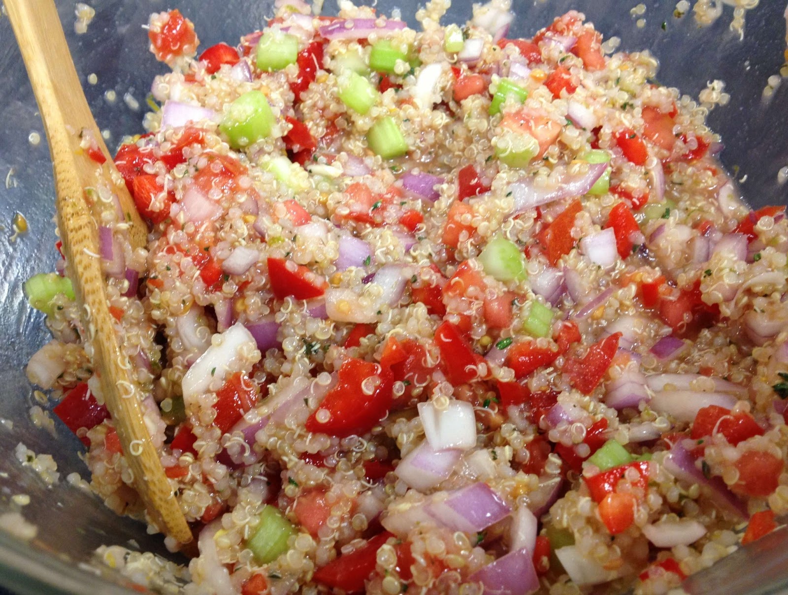 Sprigs of Rosemary Going "Publix" with a Vegetarian Feast Quinoa