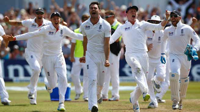 England win 1st Ashes Test