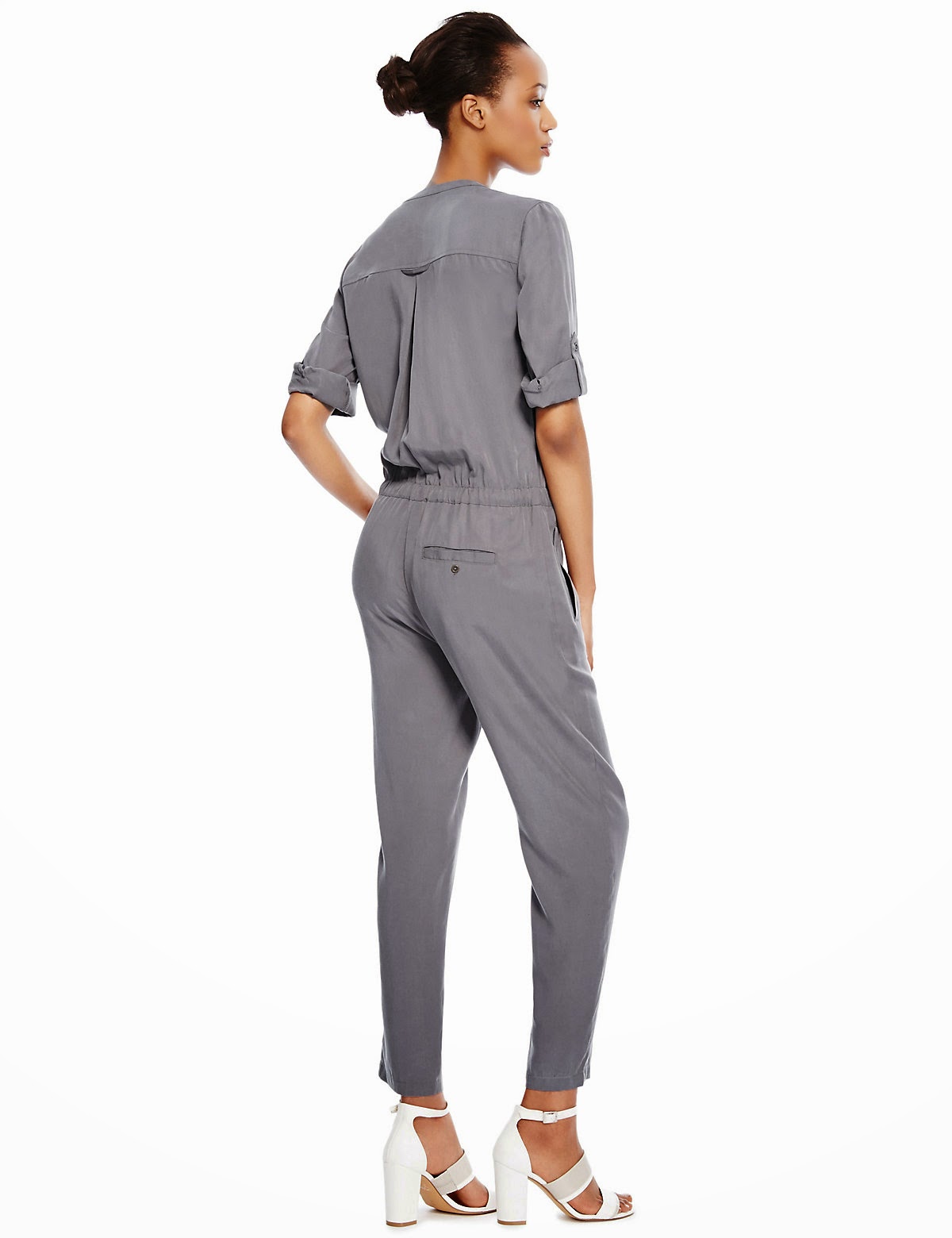 Older Models, jumpsuits and the Prada Laundromat Video Fashion Dress in The Present