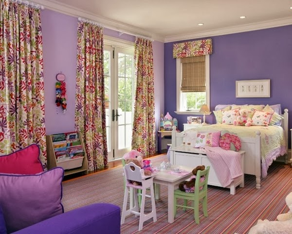 Dormitorios juveniles color lila - Dormitorios colores y estilos