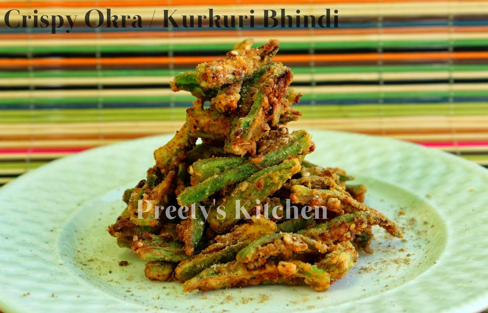 Preety's Kitchen How To Make Perfect Okra/Bhindi (SlimeFree)
