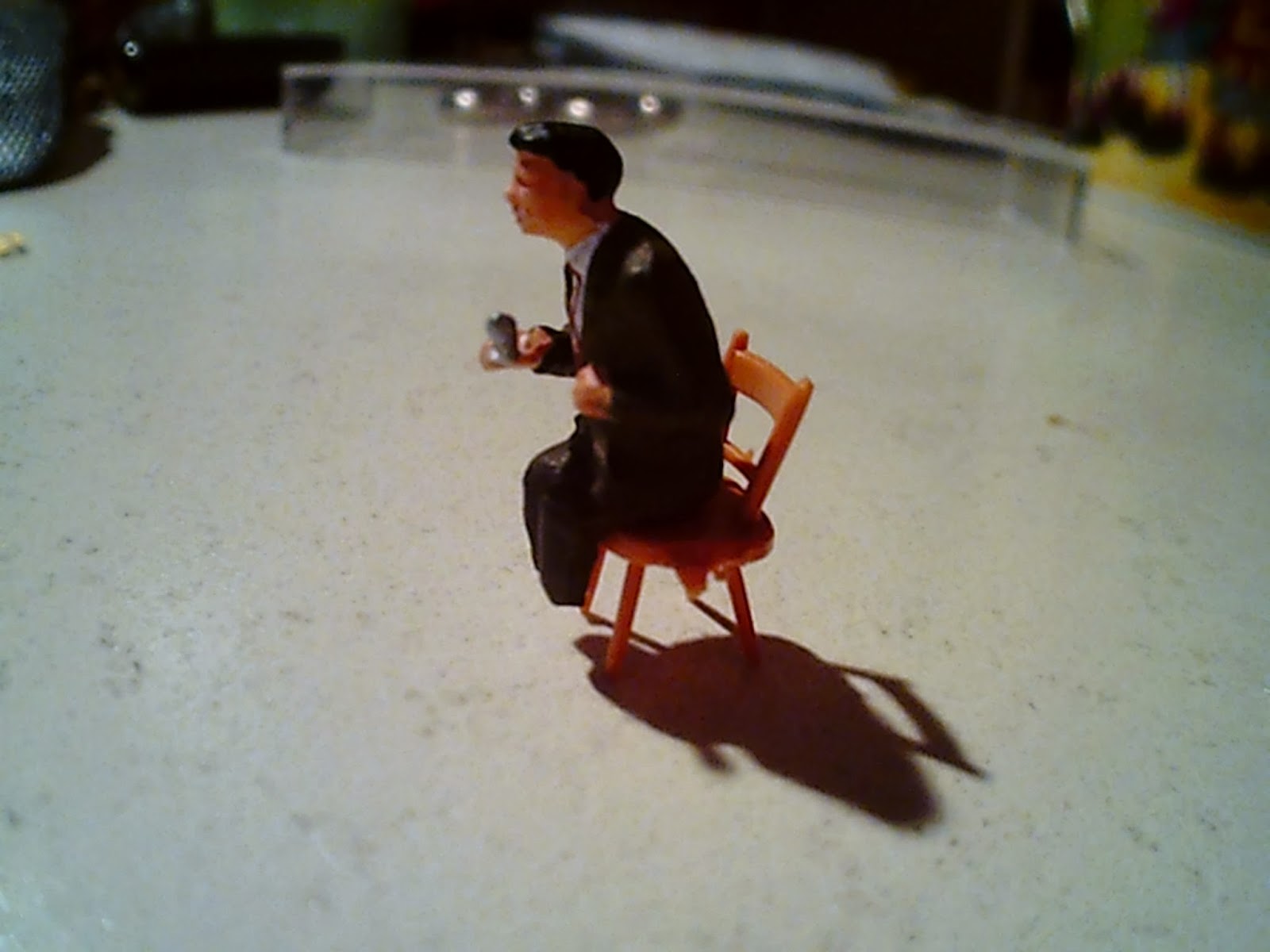 French Model Railway Preiser HO scale figures and furniture