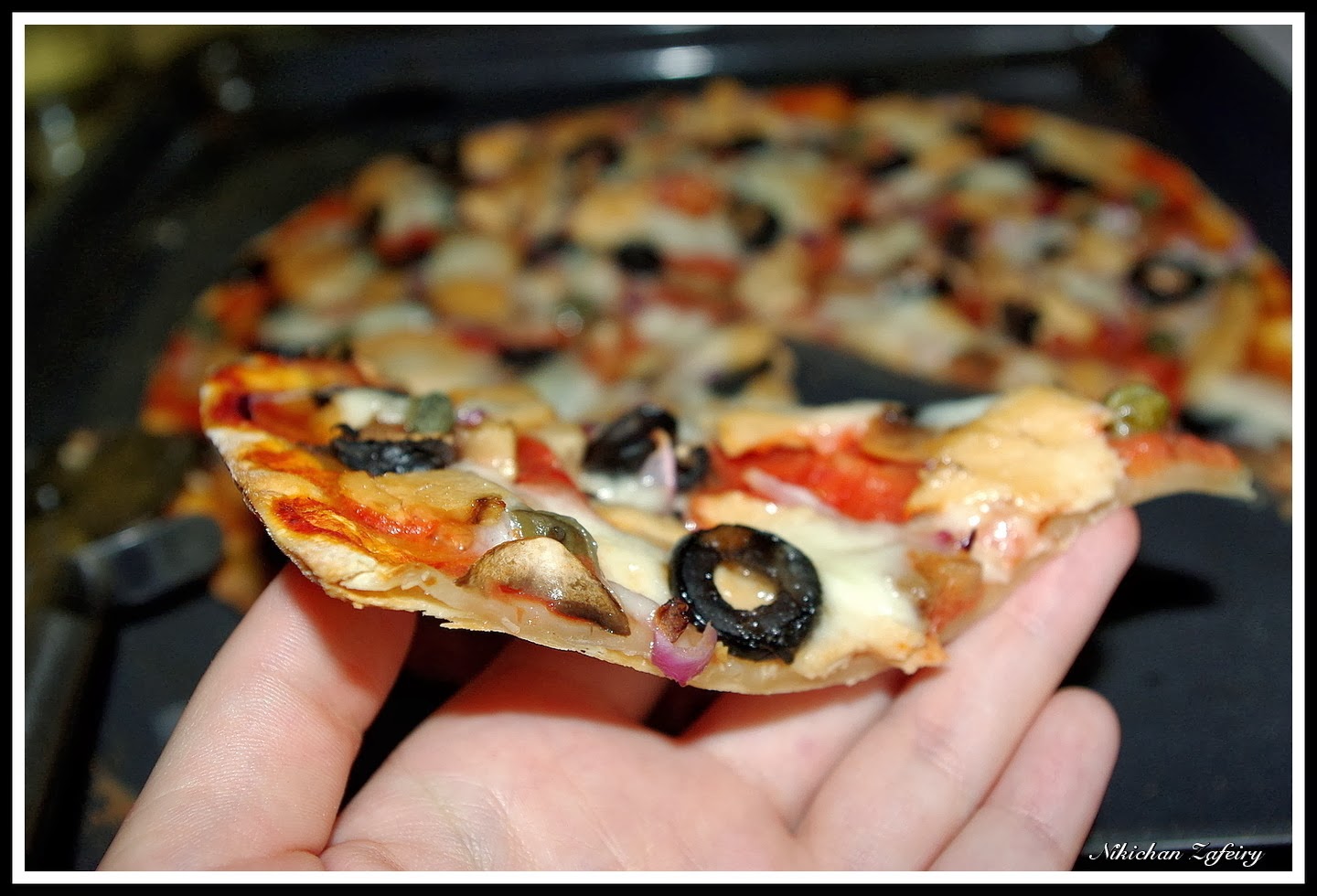 PIZZA TONNO (MASA FINA) Recetas de una Gatita Enamorada
