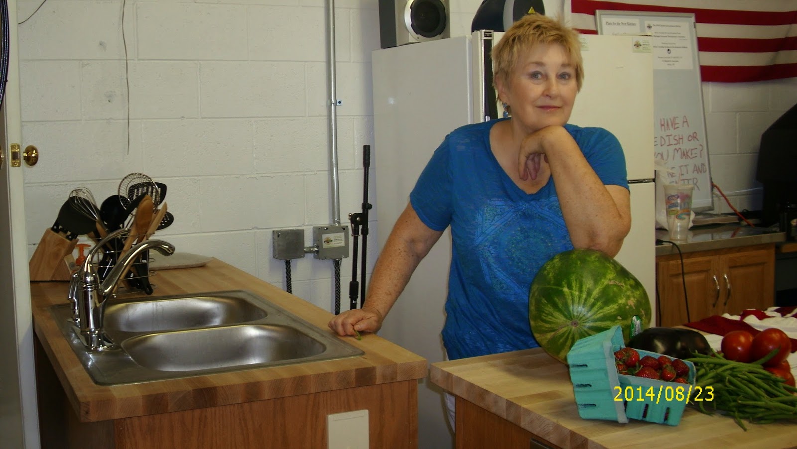 Judy at the HFM
