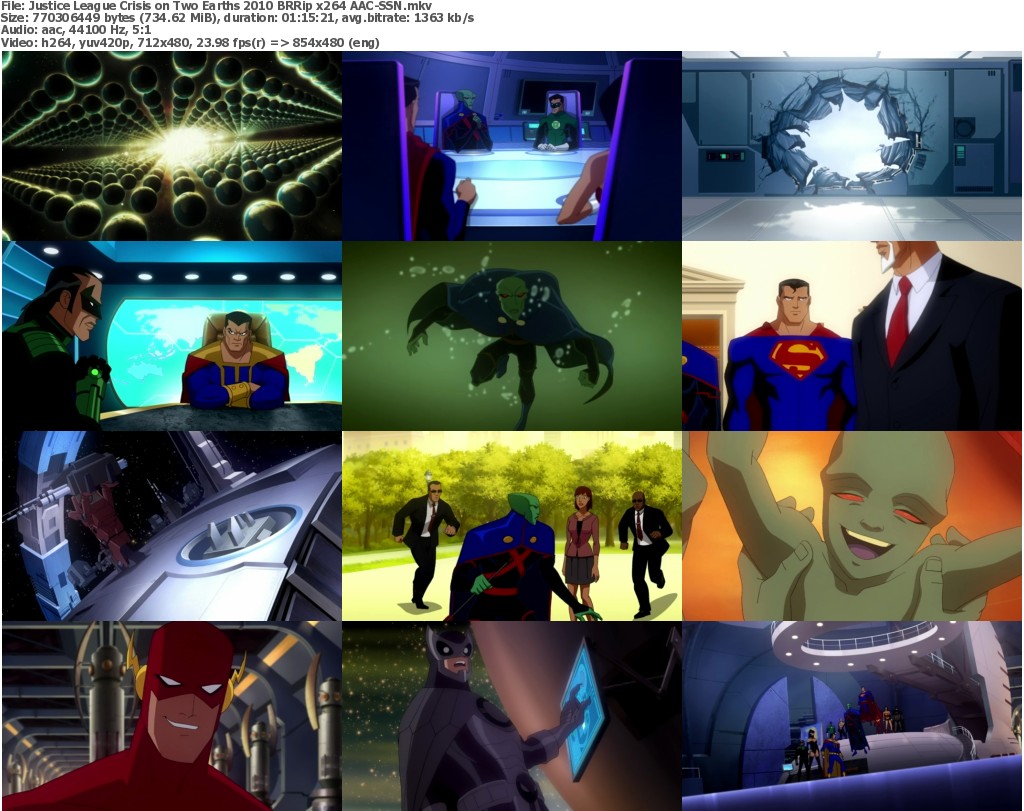 Justice League: Crisis on Two Earths movie free  in hindi