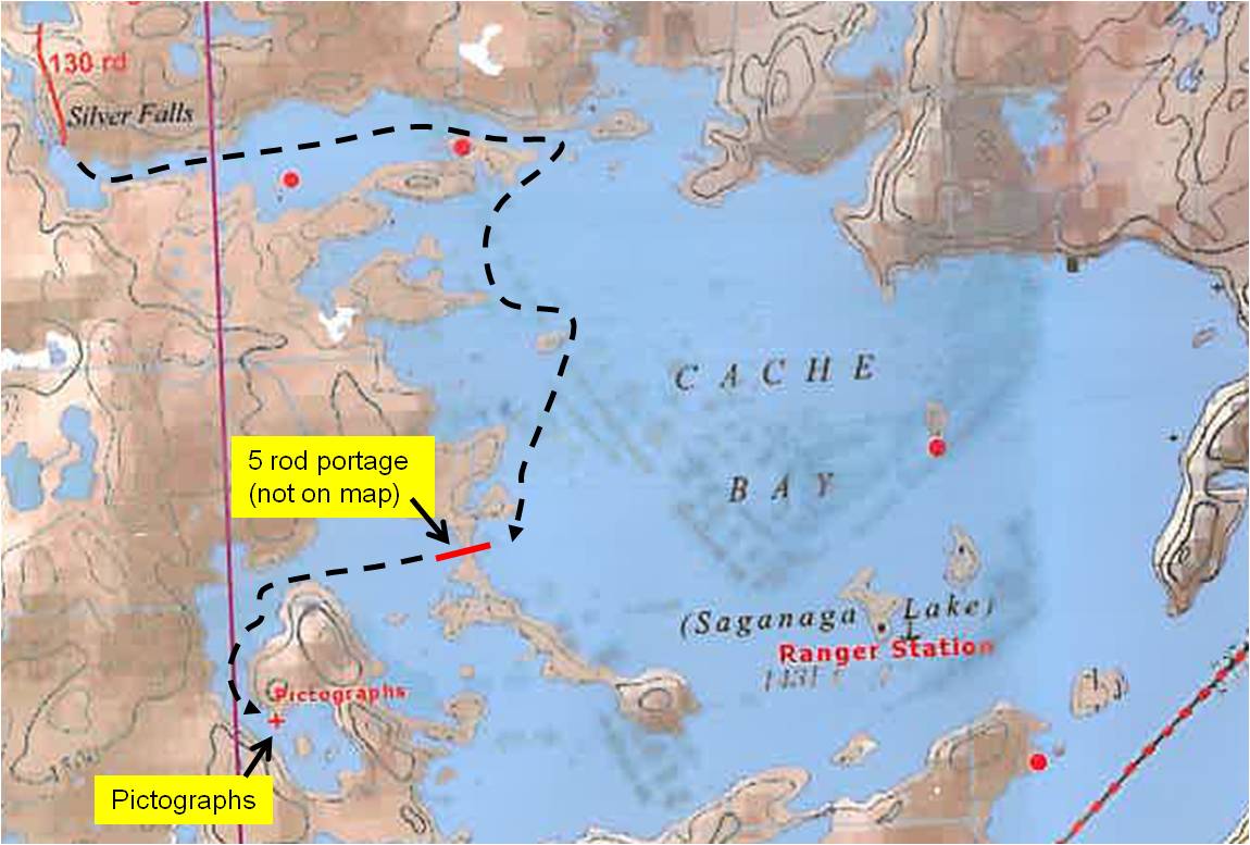 Jack's Outdoor Adventure Blog Quetico's Cache Bay Pictographs