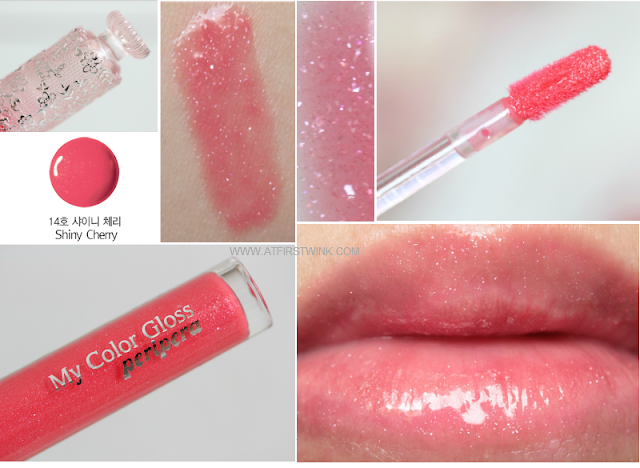 Review: Peripera My Color Gloss 14 - Shiny Cherry