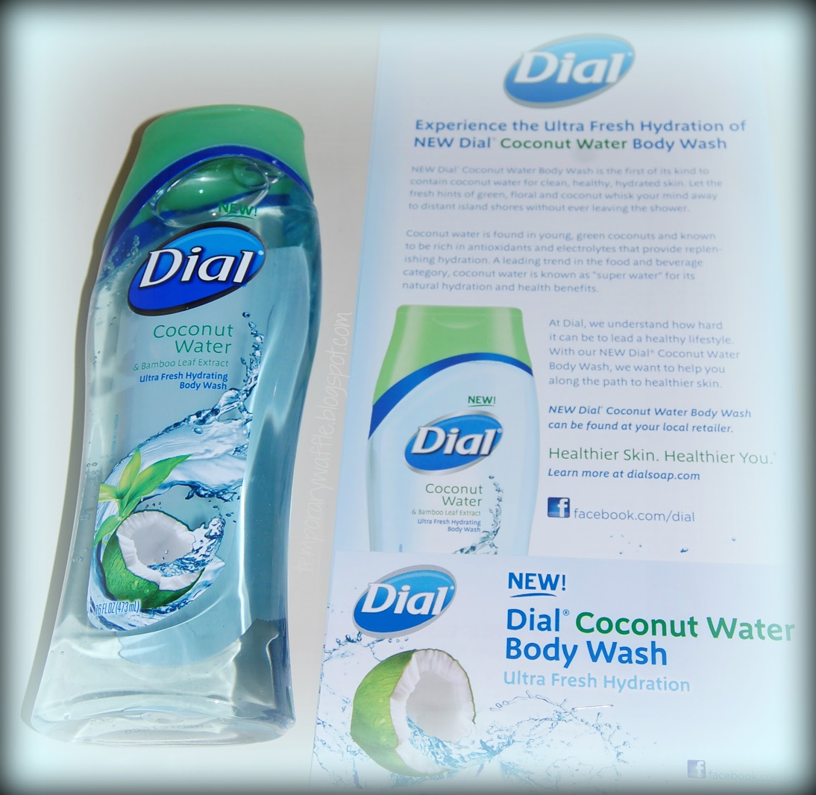 Temporary Waffle Dial's New Coconut Water Body Wash