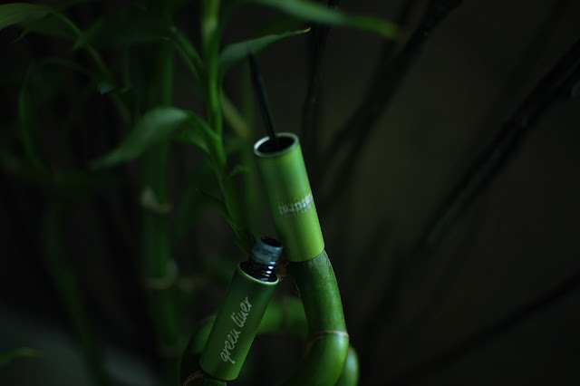 Green Liner - Bo.ho Cosmetics boho cosmetics - green liner - eye liner - black liner - bambou- produit écologique - origine naturelle