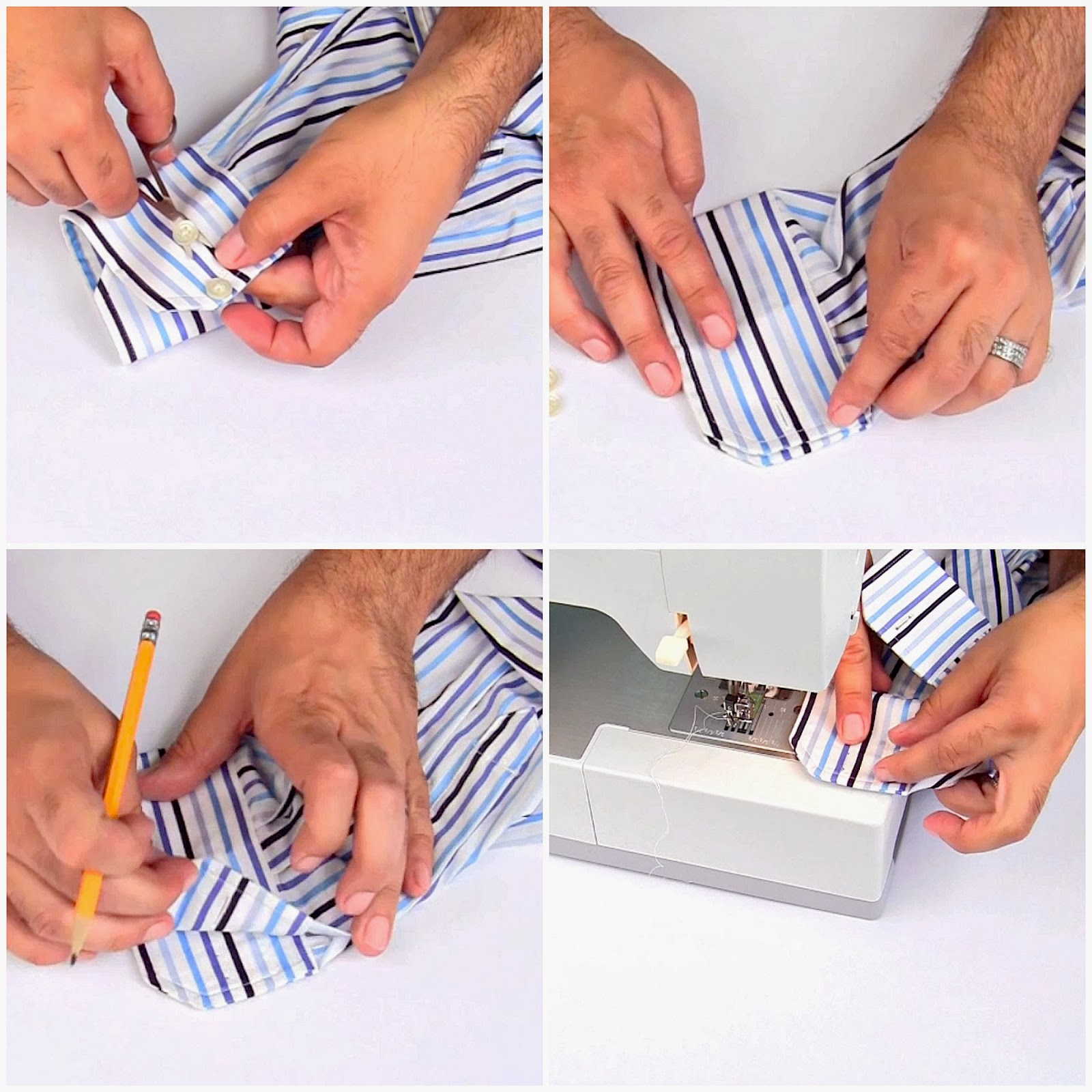 Mark Montano French Cuffs and Cufflinks DIY