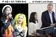 Stephen Harper is Lord Gaga. Stephen Harper is Lord Gaga.