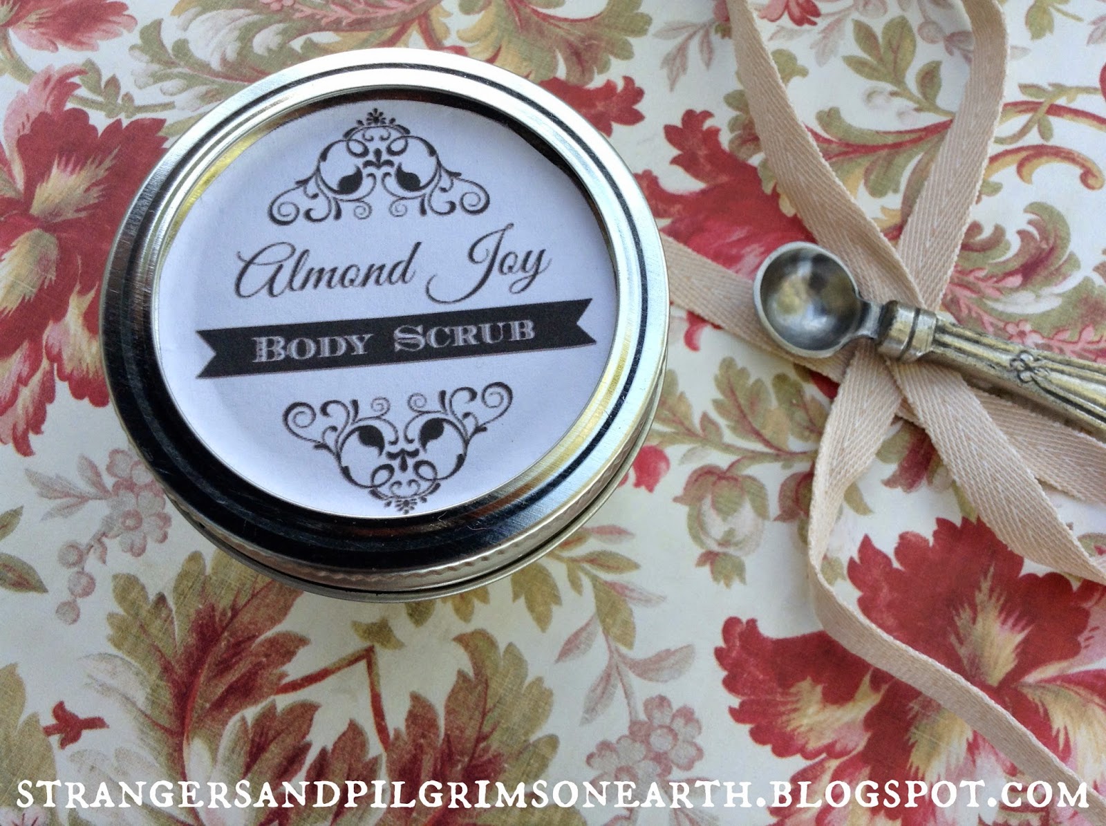 Strangers & Pilgrims on Earth Make Your Own "Almond Joy" Body Scrub