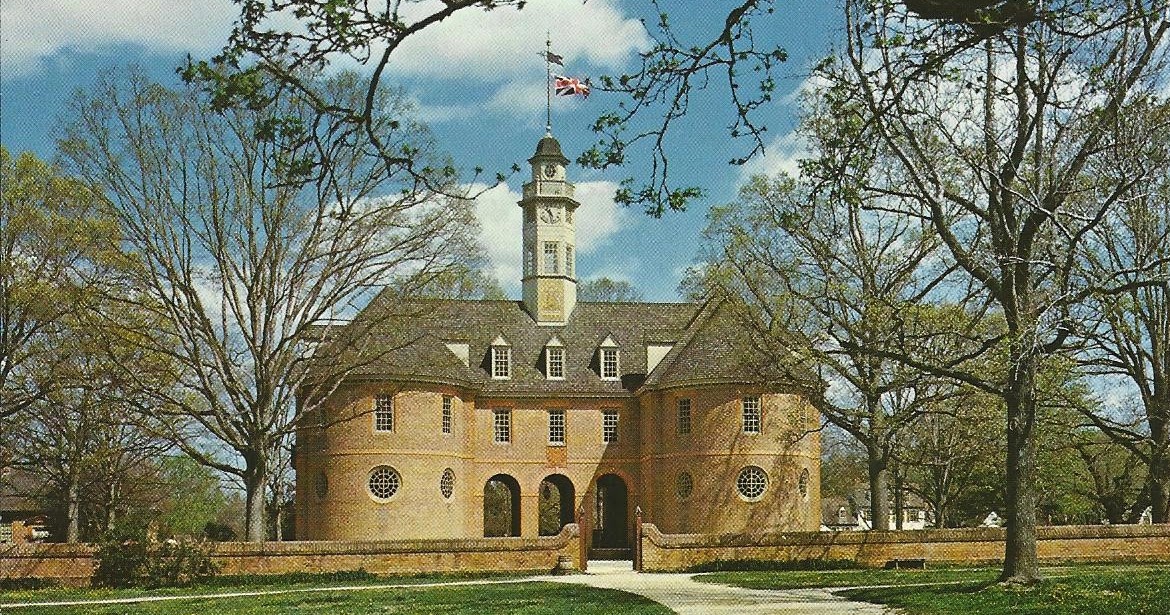 Vintage Travel Postcards: Williamsburg, Virginia