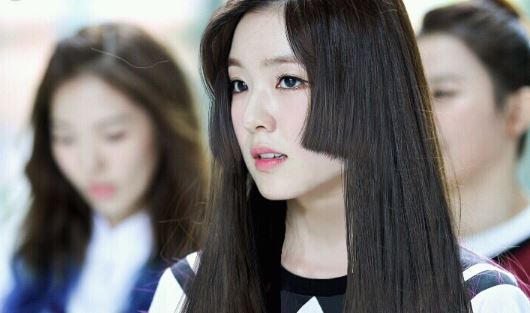 instiz "hime cut" hair started