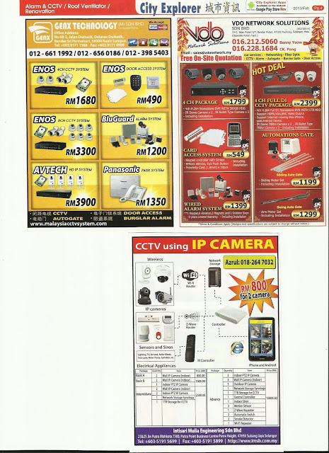 Leaflet- CCTV Advertise 