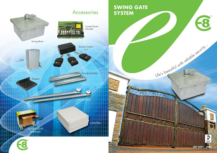 E8 DC Swing Gate System - Under Ground Type