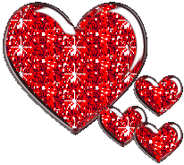 imagenes de corazones brillantes