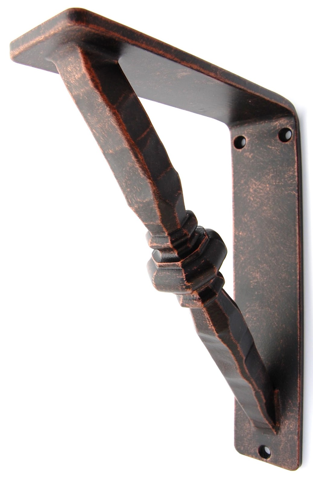 wrought iron shelf brackets chemical elements