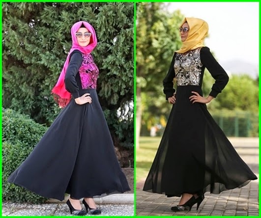 Sema Şimşek İşlemeli Tesettür Abiye Modelleri Sema Şimşek İşlemeli Tesettür Abiye Modelleri