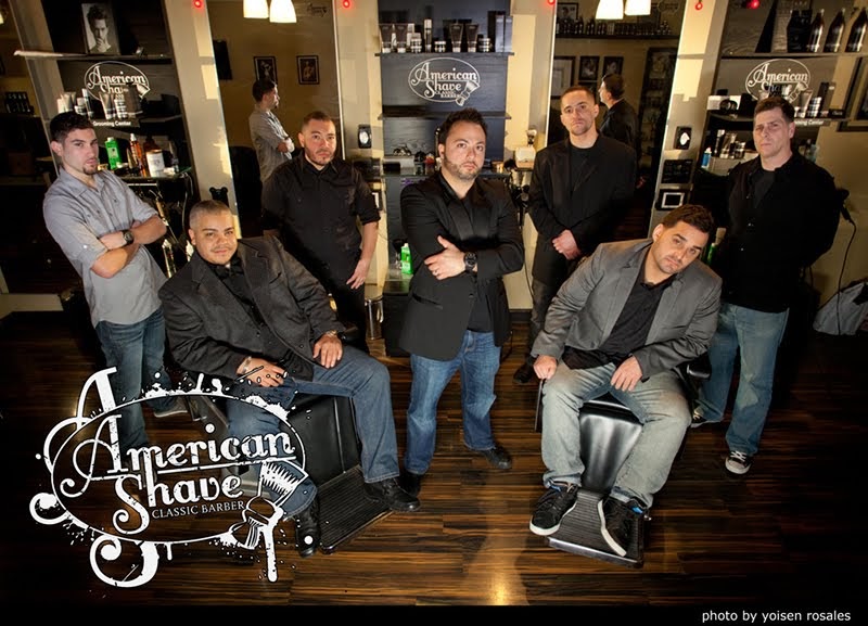 BEHIND THE BLADE American Shave Classic Barber American Shave 2012 Team